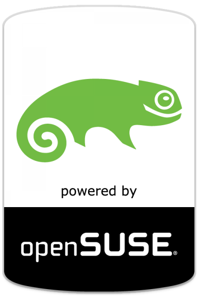 Powered by openSUSE