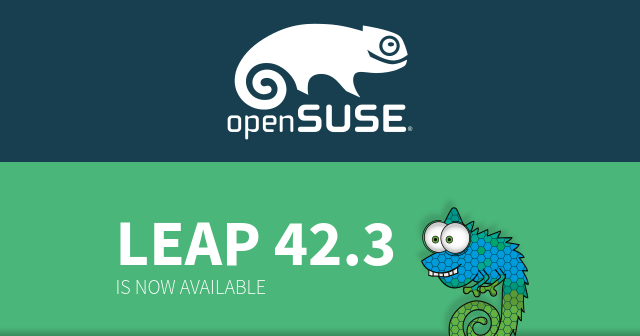 openSUSE Leap 42.3 is now available