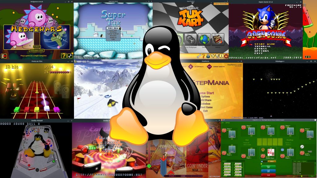 10 classic games for Linux - Linux Kamarada