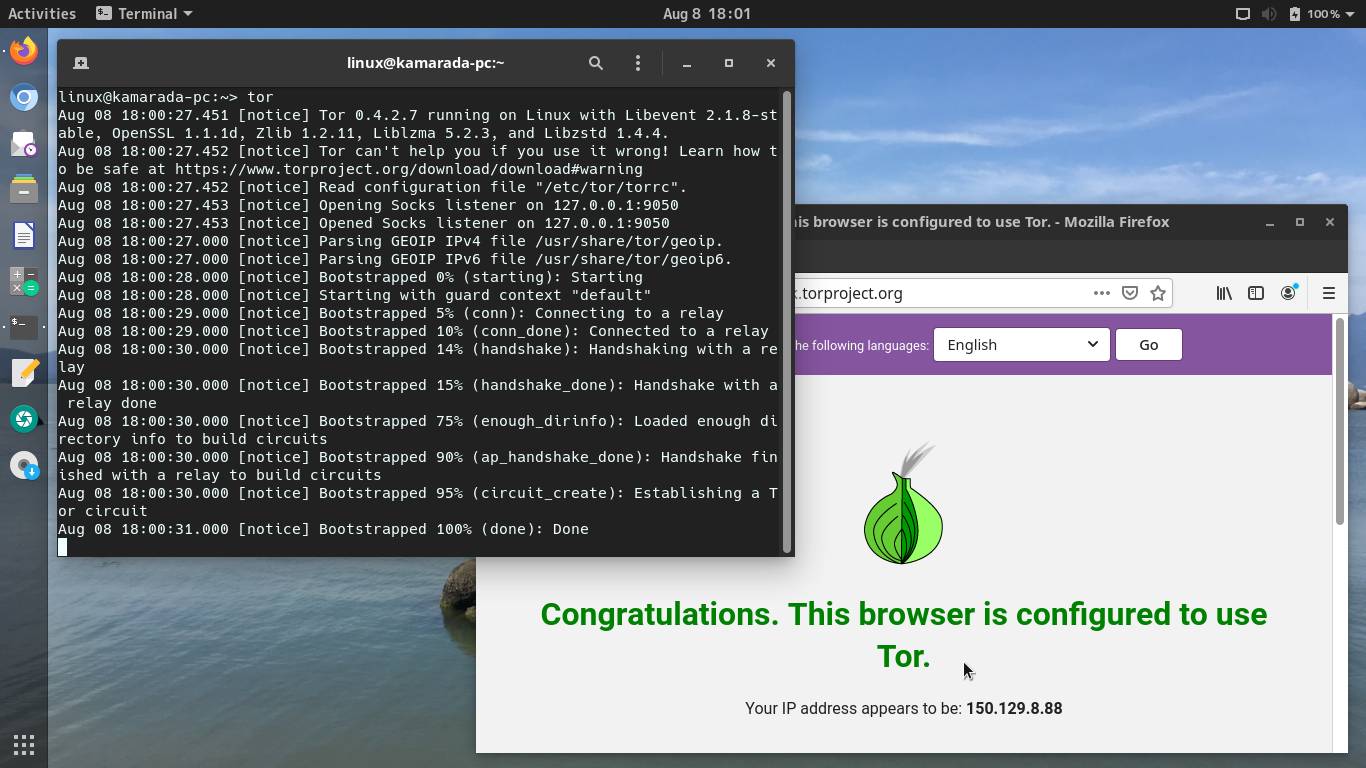 Tor anonymity network