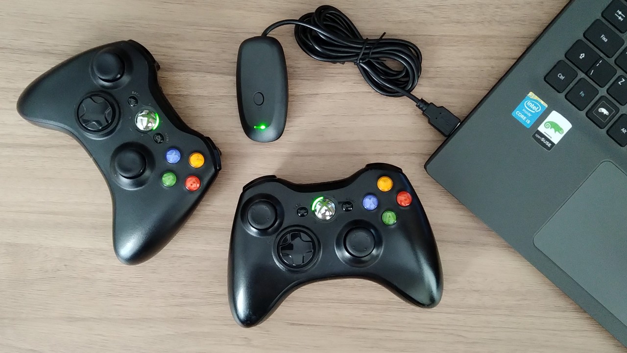 Como usar um controle de Xbox 360 sem fio para jogar no Linux - Linux  Kamarada